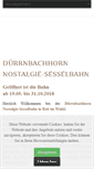 Mobile Screenshot of nostalgiebahn.com